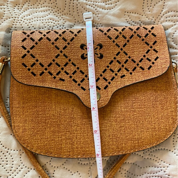 Handmade boho leather bag - Picture 7 of 8